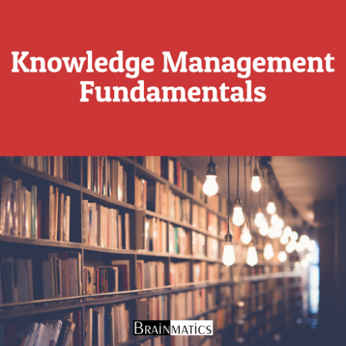 Knowledge Management Fundamentals