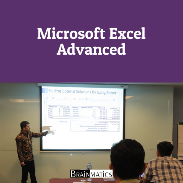 Microsoft Excel Advanced