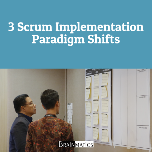 1 Hour Online Training: 3 Scrum Implementation Paradigm Shifts